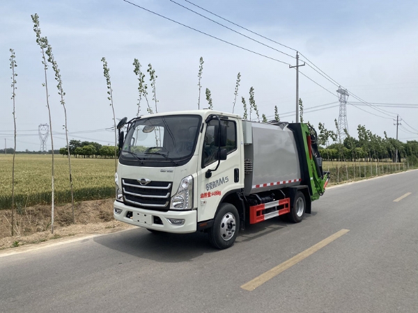 5立方壓縮式垃圾車